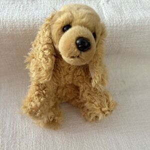 GANZ Heritage Collection Cocker Spaniel Tan Dog Plush Stuffed Animal  9.5"